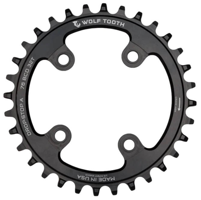 WOLFTOOTH PLATO 76 BCD PARA SRAM XX1 Y SPECIALIZED STOUT 32T NEGRO