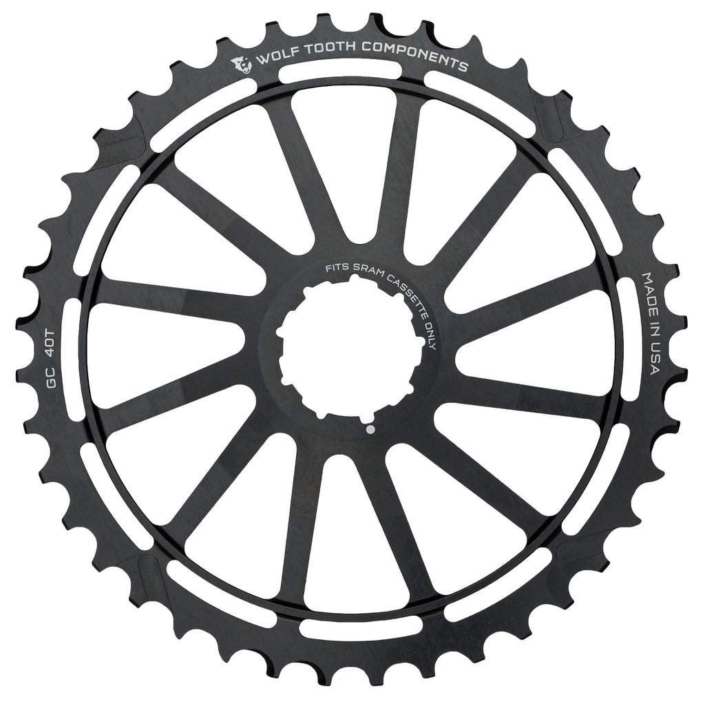 WOLFTOOTH ENGRAN CASSETTE GC 40T NEGRO P/SRAM